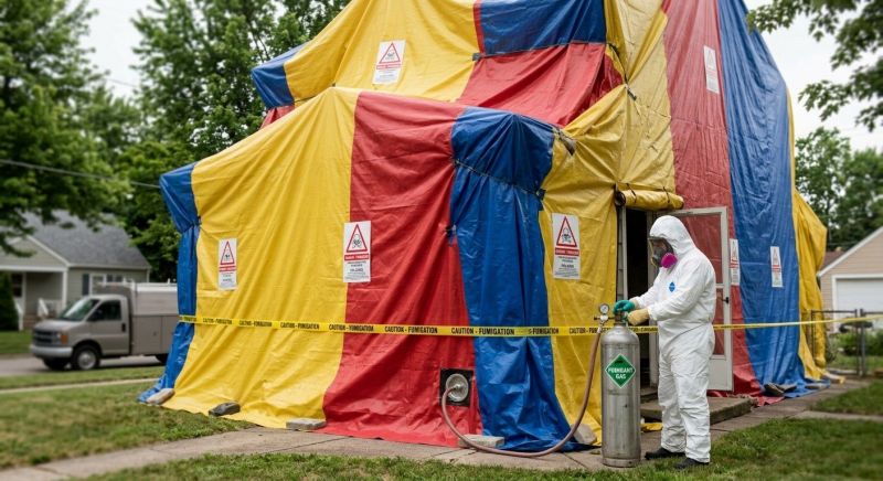 Tent Fumigation in Kalamazoo, MI